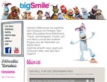 Tablet Screenshot of bigsmile.de
